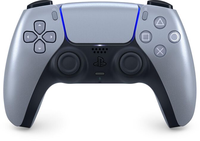 Gamepad Sony Playstation DualSense Wireless PS5 Sterling Silver image number 0