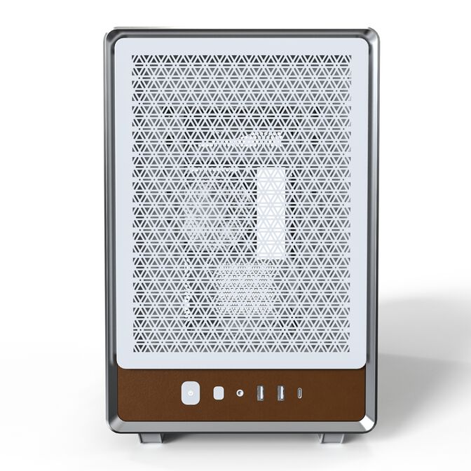 Caixa Micro-ATX Montech Heritage Pro Branco image number 2