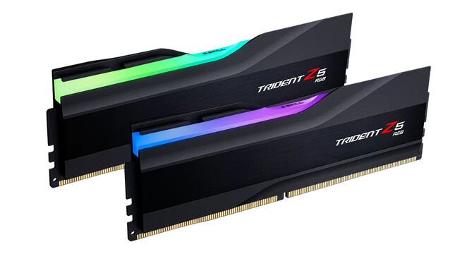 G.Skill Kit 32GB (2 x 16GB) DDR5 6400MHz Trident Z5 RGB CL32 Black image number 1