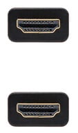 Cabo HDMI V2.0 4K@60Hz 18Gbps Nanocable A M/M 3 M Premium Preto image number null