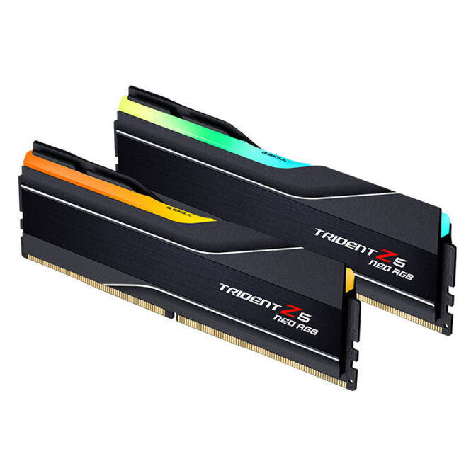 G.Skill Kit 32GB (2 x 16GB) DDR5 6000MHz Trident Z5 Neo RGB EXPO CL36 Black - F5-6000J3636F16GX2-TZ5NR image number 2