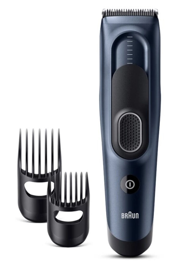 M&aacute;quina de Cortar Cabelo Braun HC5350 Azul image number 0