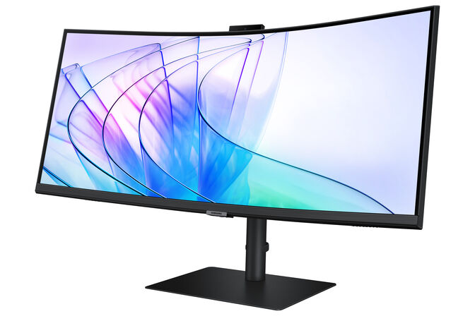 Monitor Curvo Samsung ViewFinity S6 34" S65VC VA UWQHD 100Hz USB-C (PD90W) KVM Webcam image number 6