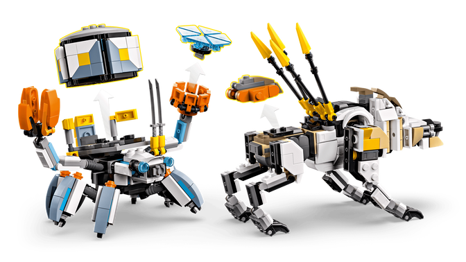 LEGO Horizon: Aloy e Varl VS Carapa&ccedil;a e Dentes Serra, 768 Pe&ccedil;as (77037) image number 4