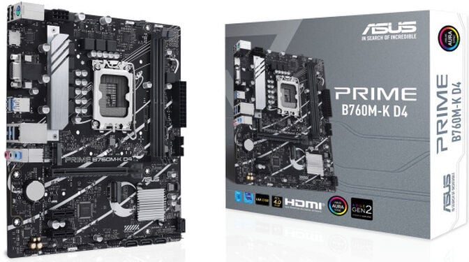 Motherboard Asus PRIME B760M-K D4 image number 0