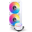Water Cooler CPU Jonsbo TG-240 ARGB Branco - 240mm image number null