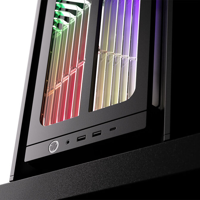 Caixa E-ATX Corsair 4000X RS ARGB Preta Vidro Temperado image number 9