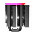 Cooler CPU Montech Metal DT24 Premium ARGB 2x120mm image number null