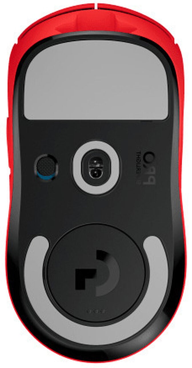 Rato Gaming Logitech G Series PRO X 25600DPI Wireless Vermelho image number 5