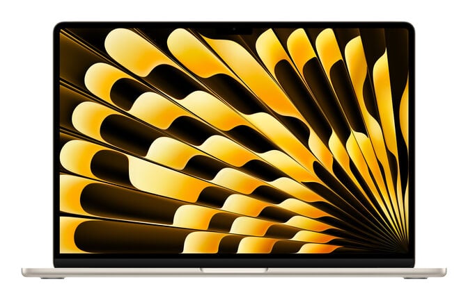 Port&aacute;til Apple MacBook Air M4 15.3" 10-Cores 16GB RAM 256GB SSD Amarelo Radiante image number 0