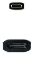 Adaptador Nanocable USB-C > DisplayPort 8K 15 CM Alum&iacute;nio image number null