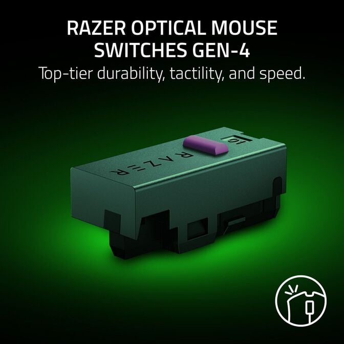 Rato Razer DeathAdder V4 Pro 45000DPI Wireless Preto image number 6