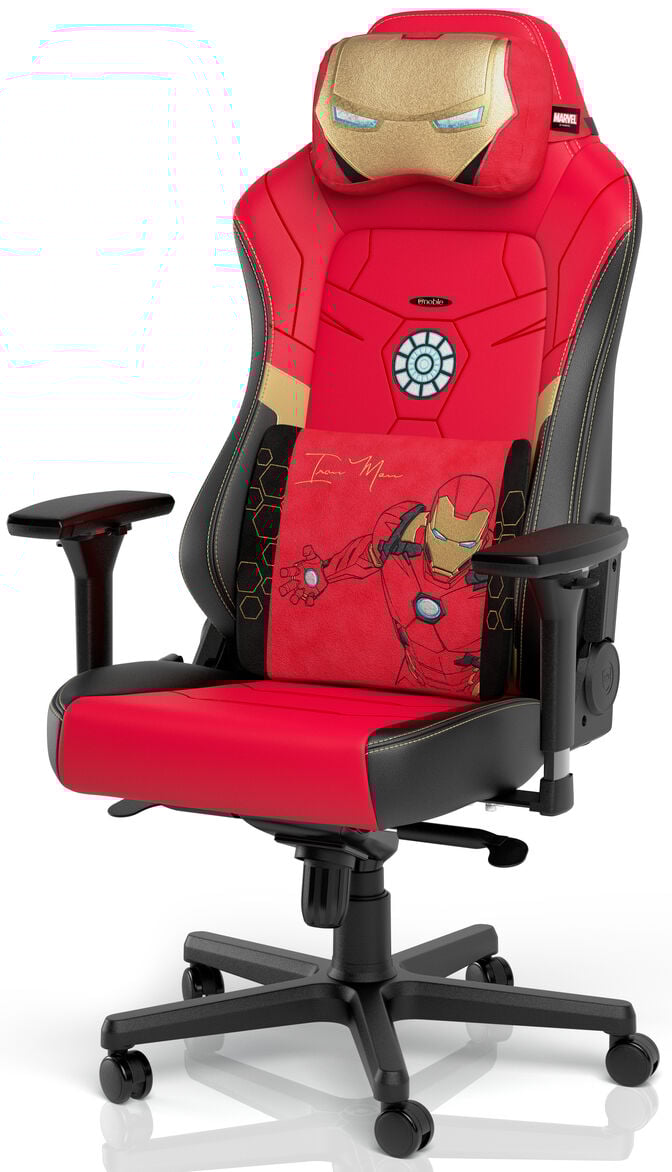 Set de Almofadas noblechairs Memory Foam - Iron Man Edition image number 3