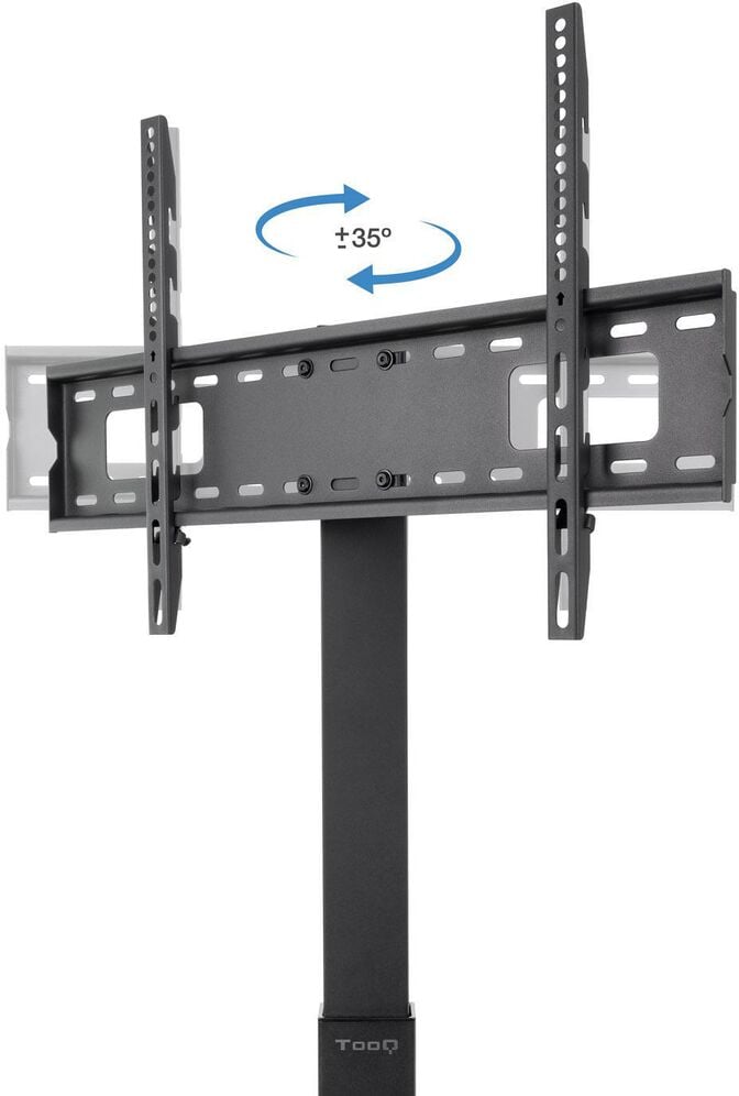 Suporte Ch&atilde;o Fixo Tooq MOON 37" a 75" M&aacute;x. 40Kg Preto image number 3