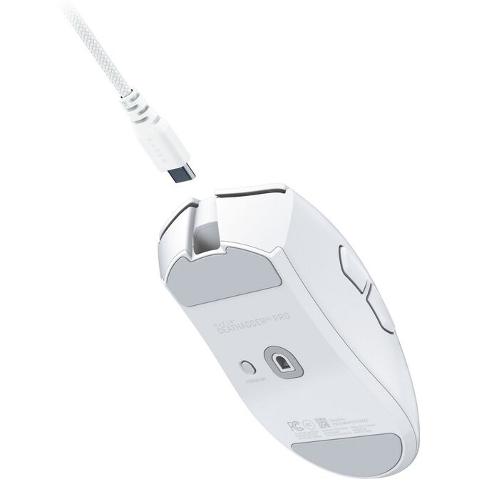 Rato Razer DeathAdder V4 Pro 45000DPI Wireless Branco image number 9