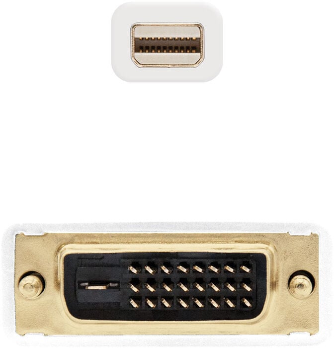 Cabo Conversor Nanocable Mini DisplayPort/M > DVI/M 3 M Branco image number 2