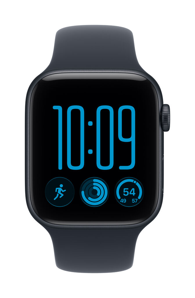 Smartwatch Apple Watch SE 3 GPS 44mm Midnight Aluminium Case with Navy Blue Sport Band - M/L image number 0