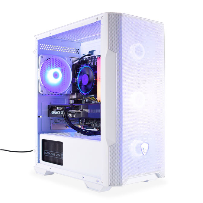 Computador AURA Gamer-PC Powered by MSI Intel i5 12400F 16GB DDR4 1TB RTX 5050 WiFi W11 image number 1