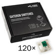 Pack 120 Switches Gateron MX Green para Glorious GMMK image number null
