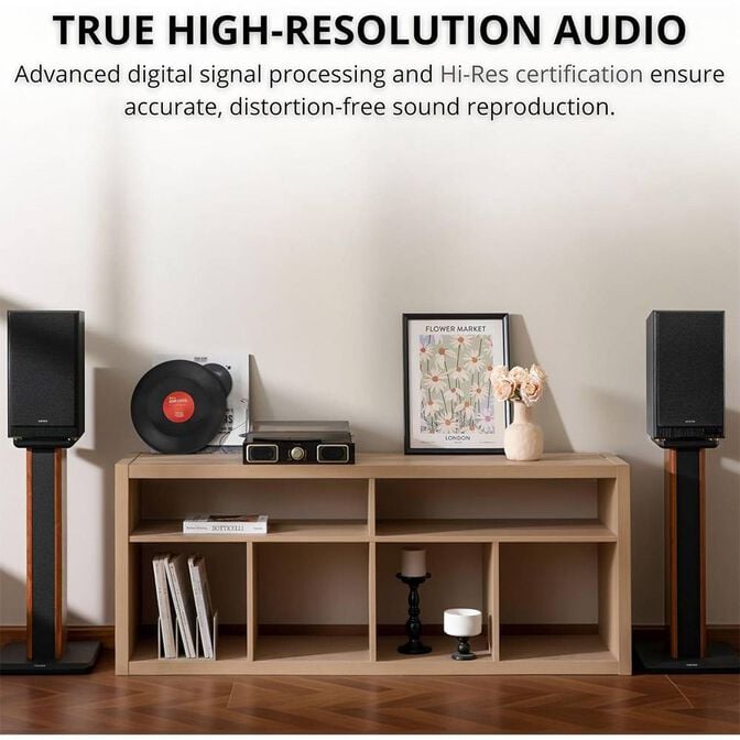 Colunas Edifier R2750DB MKII Hi-Fi Studio 2.0 144W RMS Pretas image number 6