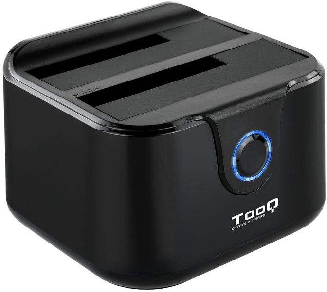 Dock Tooq para 2x SATA 2.5/3.5 OTB USB 3.0 Preto image number 0