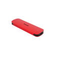 Caixa SSD Tooq M.2 NGFF/NVMe SSD USB 3.1 Gen 2 Aluminio Vermelho image number null