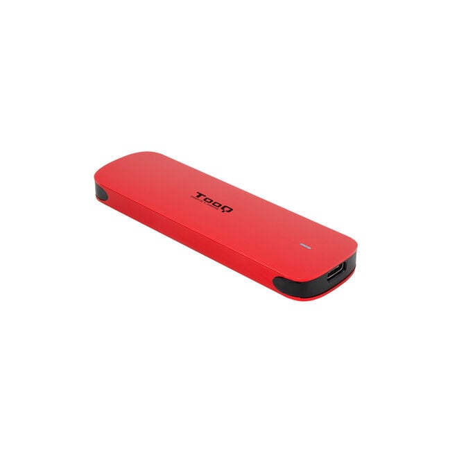 Caixa SSD Tooq M.2 NGFF/NVMe SSD USB 3.1 Gen 2 Aluminio Vermelho image number 0