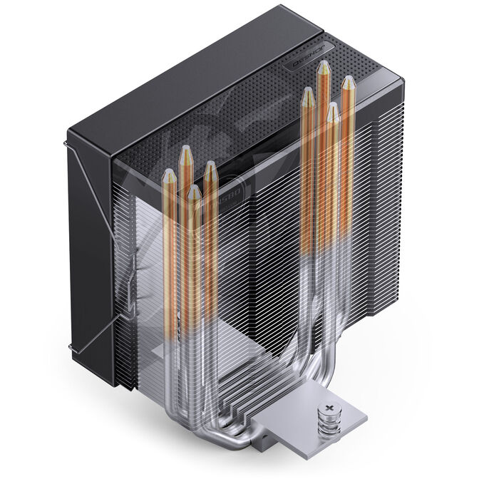 Cooler CPU Jonsbo CB40 ARGB Preto - 120mm image number 11