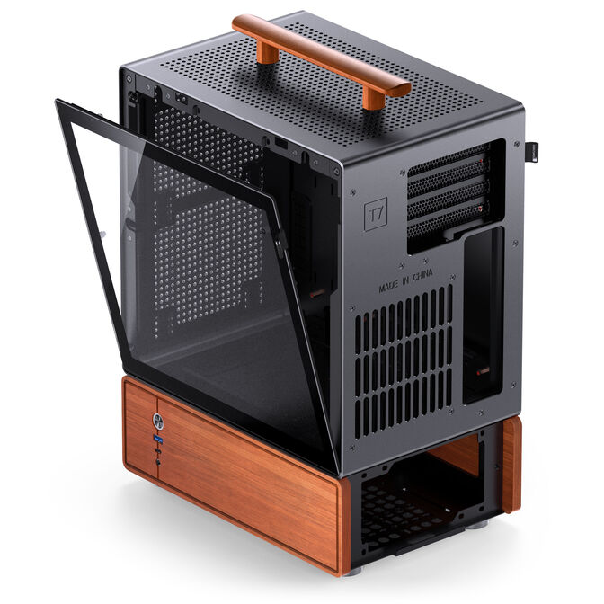 Caixa Micro-ATX Jonsbo T7 Preto image number 6