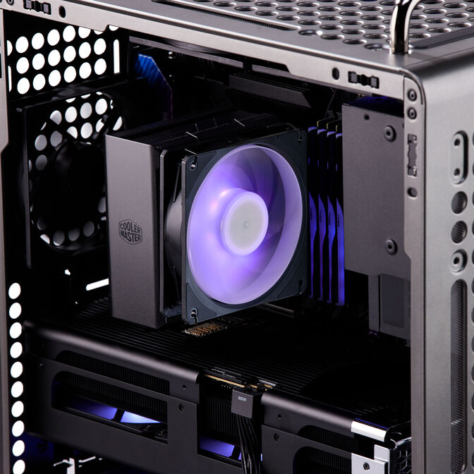 Cooler CPU Cooler Master Hyper 212 3DHP Black ARGB image number 12
