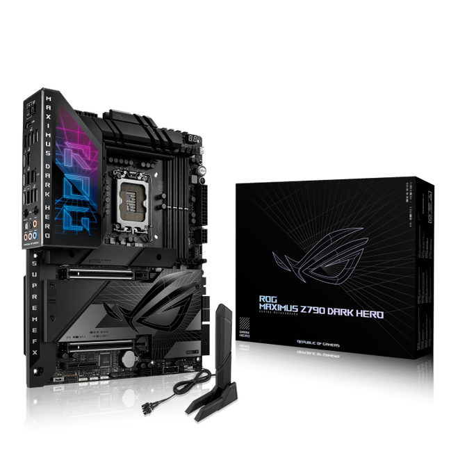 ** B Grade ** Motherboard Asus ROG Maximus Z790 Dark Hero image number 0