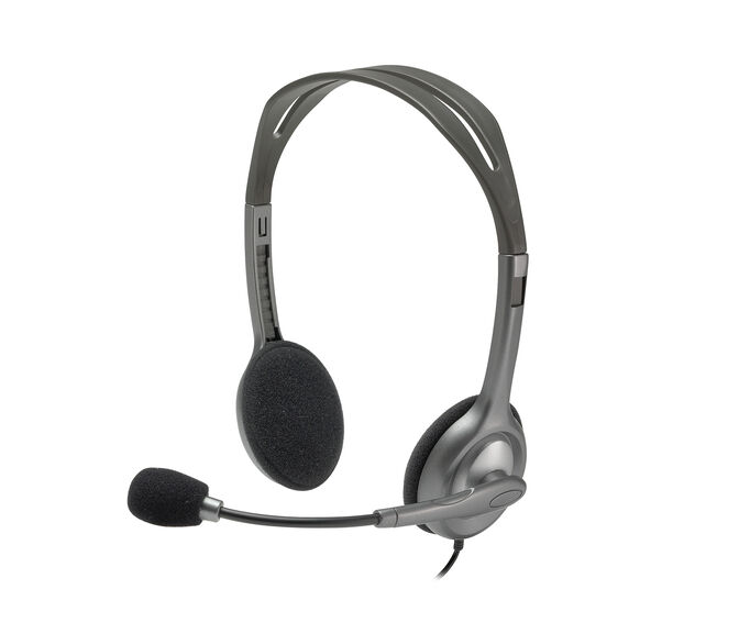 Headset Logitech H110 3.5mm Cinzento image number 0