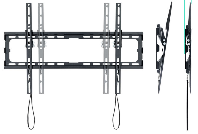 Suporte de Parede Tooq Tilt 37" a 80" Max. 45Kg Preto image number 1