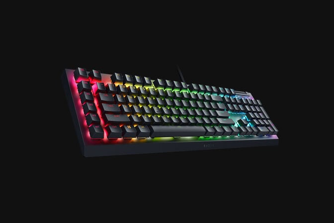 Teclado Razer BlackWidow V4 X RGB Yellow Switch (PT) image number 2