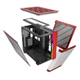 Caixa ATX Montech King 95 Vermelho image number null
