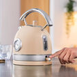 Chaleira El&eacute;trica Cecotec ThermoSense 420 Vintage Light 1.8L 2200W Bege image number null