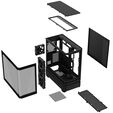Caixa ATX ASUS Prime AP304 TG ARGB Preta image number null