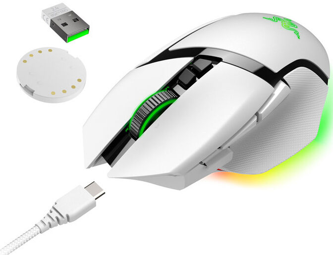 Rato Razer Basilisk V3 Pro Mercury Wireless image number 6