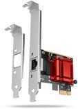 Placa de Rede PCIe AXAGON PCEE-GIX Gigabit Ethernet Intel i210-AT PXE image number null