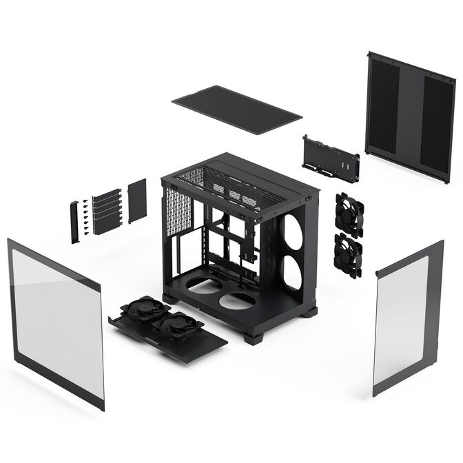 Caixa ATX Fractal Design Pop 2 Vision TG Black image number 5