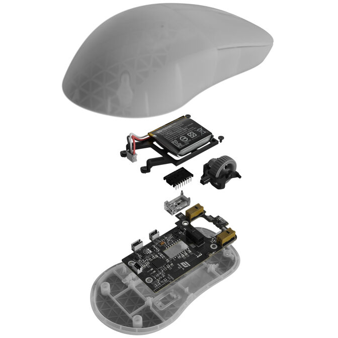 Rato Gaming Endgame Gear XM2w 4k V2 Wireless - White Frost image number 13