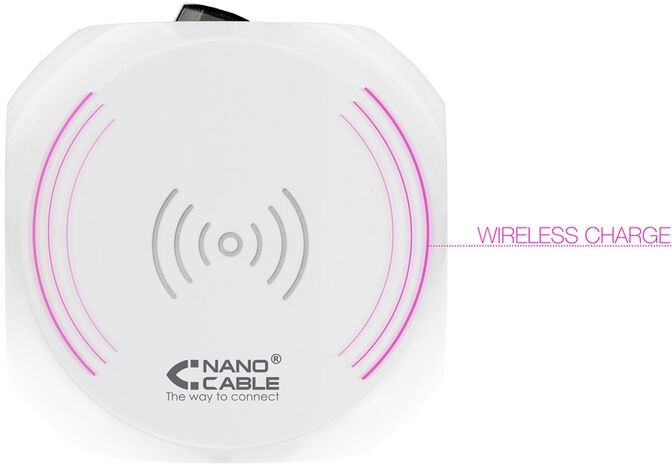 Tomada de 3 sockets com 4 USB's (2 USB A / 2 USB-C) s/ fios, c/ interruptor image number 3