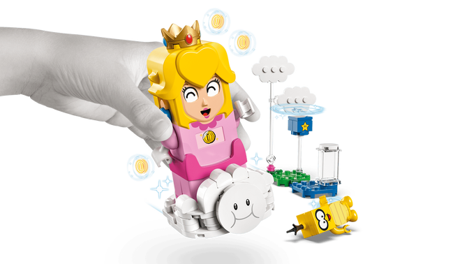 LEGO Super Mario: Aventuras interativas com a LEGO Peach, 208 Pe&ccedil;as (71441) image number 4