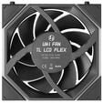Ventoinha Lian Li UNI FAN TL120 LCD FLEX Wireless Preto 120mm image number null
