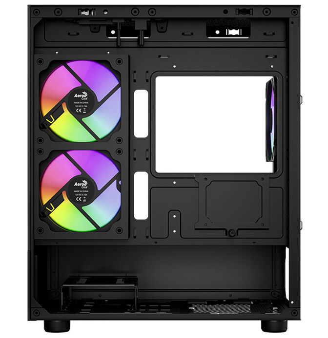 Caixa Micro-ATX Aerocool Viewport Mini Vidro Temperado Preto image number 3