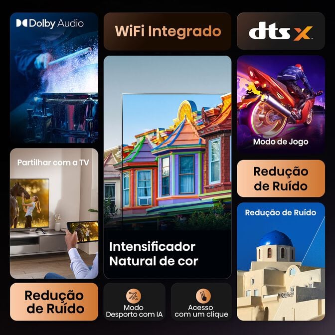 Televis&atilde;o Hisense 32A4Q 32" LED HD VIDAA image number 2