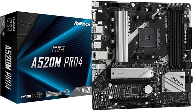 Motherboard ASRock A520M Pro4 image number 0