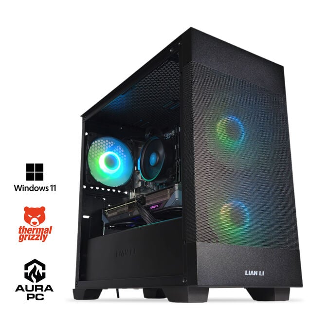 Computador AURA Gamer-PC Ryzen 5 7500F 32GB DDR5 1TB RX 9060 XT 16GB WiFi W11 Bonus