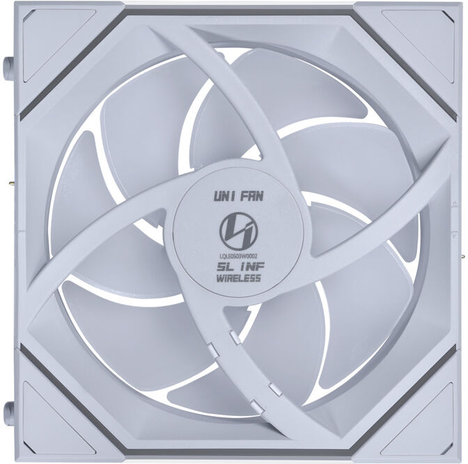Ventoinha Lian Li UNI FAN SL120 Infinity Wireless RGB PWM Branco 120mm image number 5