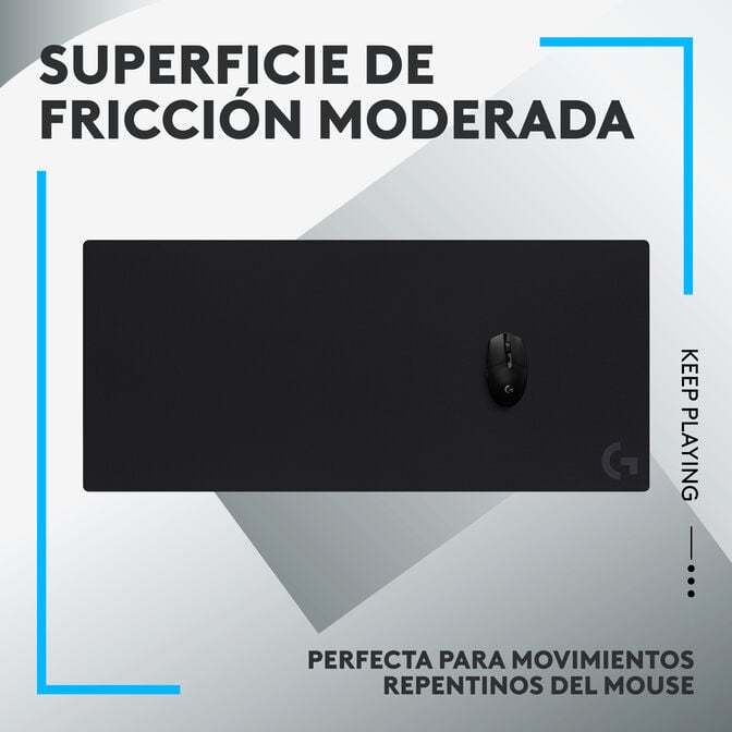 Tapete Logitech G840 XL Cloth Preto image number 2